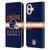 NFL Chicago Bears Graphics Helmet Typography Leather Book Wallet Case Cover For Apple iPhone 16 Plus