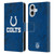 NFL Indianapolis Colts Graphics Coloured Marble Leather Book Wallet Case Cover For Apple iPhone 16