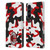 AC Milan Crest Patterns Camouflage Leather Book Wallet Case Cover For Samsung Galaxy A35 5G