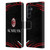 AC Milan Crest Patterns Curved Leather Book Wallet Case Cover For Samsung Galaxy A35 5G