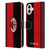 AC Milan Crest Red And Black Leather Book Wallet Case Cover For Apple iPhone 16 Plus