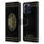 AC Milan Crest Black And Gold Leather Book Wallet Case Cover For Apple iPhone 16 Pro Max