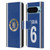 Chelsea Football Club 2023/24 Players Home Kit Thiago Silva Leather Book Wallet Case Cover For Google Pixel 9 / Pixel 9 Pro