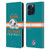 NFL Miami Dolphins Graphics Helmet Typography Leather Book Wallet Case Cover For Apple iPhone 16 Pro Max NFL Miami Dolphins Graphics Helmet Typography Leather Book Wallet Case Cover For Apple iPhone 16 Pro Max
