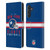 NFL New York Giants Graphics Helmet Typography Leather Book Wallet Case Cover For Samsung Galaxy M55 5G