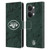 NFL New York Jets Graphics Coloured Marble Leather Book Wallet Case Cover For OnePlus Nord 3 5G