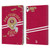 NFL San Francisco 49ers Logo Art Helmet Distressed Leather Book Wallet Case Cover For Apple iPad Air 13 2024/2025
