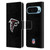 NFL Atlanta Falcons Logo Plain Leather Book Wallet Case Cover For Google Pixel 9 / Pixel 9 Pro