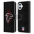 NFL Atlanta Falcons Artwork LED Leather Book Wallet Case Cover For Apple iPhone 16 Plus