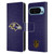 NFL Baltimore Ravens Logo Football Leather Book Wallet Case Cover For Google Pixel 9 / Pixel 9 Pro