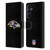 NFL Baltimore Ravens Logo Plain Leather Book Wallet Case Cover For Samsung Galaxy A35 5G