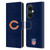 NFL Chicago Bears Logo Plain Leather Book Wallet Case Cover For OnePlus Nord CE 3 Lite 5G