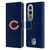NFL Chicago Bears Logo Plain Leather Book Wallet Case Cover For OPPO OnePlus Ace 3V 5G
