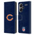 NFL Chicago Bears Logo Plain Leather Book Wallet Case Cover For Xiaomi Redmi Note 13 Pro Plus 5G