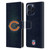 NFL Chicago Bears Artwork LED Leather Book Wallet Case Cover For Apple iPhone 16 Pro Max