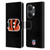 NFL Cincinnati Bengals Logo Plain Leather Book Wallet Case Cover For OnePlus Nord 3 5G