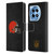 NFL Cleveland Browns Logo Football Leather Book Wallet Case Cover For OnePlus 12R
