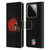 NFL Cleveland Browns Artwork LED Leather Book Wallet Case Cover For Xiaomi 14