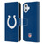 NFL Indianapolis Colts Logo Plain Leather Book Wallet Case Cover For Apple iPhone 16 Plus