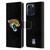 NFL Jacksonville Jaguars Logo Plain Leather Book Wallet Case Cover For Apple iPhone 16 Pro Max