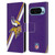 NFL Minnesota Vikings Logo Stripes Leather Book Wallet Case Cover For Google Pixel 9 / Pixel 9 Pro