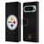 NFL Pittsburgh Steelers Logo Football Leather Book Wallet Case Cover For Google Pixel 9 Pro XL