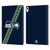 NFL Seattle Seahawks Logo Stripes Leather Book Wallet Case Cover For Apple iPad Air 13 2024