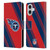 NFL Tennessee Titans Artwork Stripes Leather Book Wallet Case Cover For Apple iPhone 16
