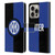 Fc Internazionale Milano Badge Flag Leather Book Wallet Case Cover For Apple iPhone 16 Pro