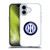 Fc Internazionale Milano Badge Logo On White Soft Gel Case for Apple iPhone 16