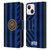 Fc Internazionale Milano 2024/25 Crest Kit Home Leather Book Wallet Case Cover For Apple iPhone 13 Mini