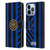 Fc Internazionale Milano 2024/25 Crest Kit Home Leather Book Wallet Case Cover For Apple iPhone 13 Pro