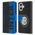 Fc Internazionale Milano Graphics Half Leather Book Wallet Case Cover For Apple iPhone 16