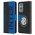 Fc Internazionale Milano Graphics Half Leather Book Wallet Case Cover For OnePlus 9
