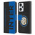 Fc Internazionale Milano Graphics Half Leather Book Wallet Case Cover For Xiaomi Redmi Note 12T