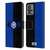 Fc Internazionale Milano IM 2Stars Black & Blue Leather Book Wallet Case Cover For Motorola Moto Edge 30 Fusion