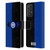 Fc Internazionale Milano IM 2Stars Black & Blue Leather Book Wallet Case Cover For Samsung Galaxy A52 / A52s / 5G (2021)