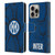 Fc Internazionale Milano Patterns Snake Leather Book Wallet Case Cover For Apple iPhone 16 Pro