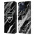 Arsenal FC Crest Patterns Marble Leather Book Wallet Case Cover For Apple iPhone 16 Pro Max