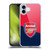 Arsenal FC Crest 2 Red & Blue Logo Soft Gel Case for Apple iPhone 16 Plus