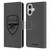 Arsenal FC Crest 2 Black Logo Leather Book Wallet Case Cover For Apple iPhone 16