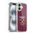 West Ham United FC Crest Full Colour Soft Gel Case for Apple iPhone 16 Plus