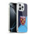West Ham United FC Crest Blue Gradient Soft Gel Case for Apple iPhone 16 Pro Max
