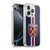 West Ham United FC Crest Stripes Soft Gel Case for Apple iPhone 16 Pro