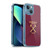 West Ham United FC Hammer Marque Kit Gradient Soft Gel Case for Apple iPhone 13 Mini & MagSafe