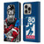 Superman DC Comics 80th Anniversary Collage Leather Book Wallet Case Cover For Apple iPhone 16 Pro