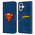 Superman DC Comics Logos Distressed Leather Book Wallet Case Cover For Apple iPhone 16
