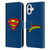 Superman DC Comics Logos Classic Leather Book Wallet Case Cover For Apple iPhone 16 Plus