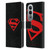 Superman DC Comics Logos Black And Red Leather Book Wallet Case Cover For OPPO OnePlus Ace 3V 5G