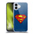 Superman DC Comics Logos Distressed Look Soft Gel Case for Apple iPhone 16 Plus